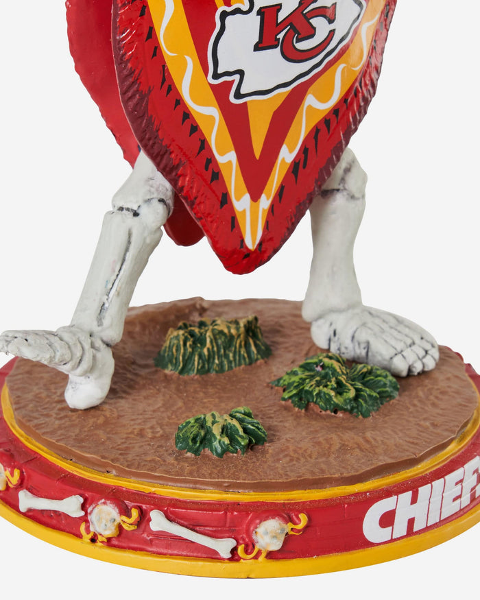 Kansas City Chiefs Calavera Glow in the Dark Bobblehead FOCO - FOCO.com