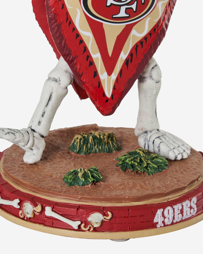 San Francisco 49ers Calavera Glow in the Dark Bobblehead FOCO - FOCO.com