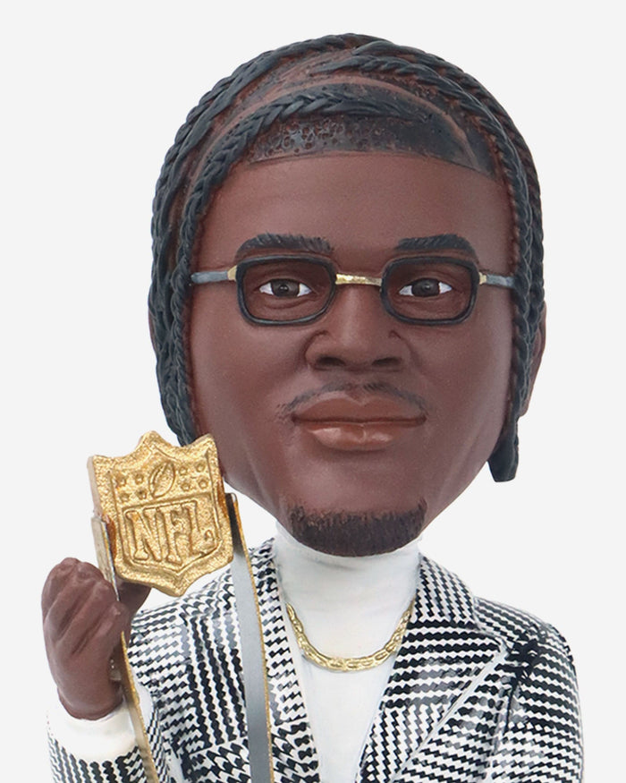 Lamar Jackson Baltimore Ravens 2023 NFL Most Valuable Player Bobblehead FOCO - FOCO.com