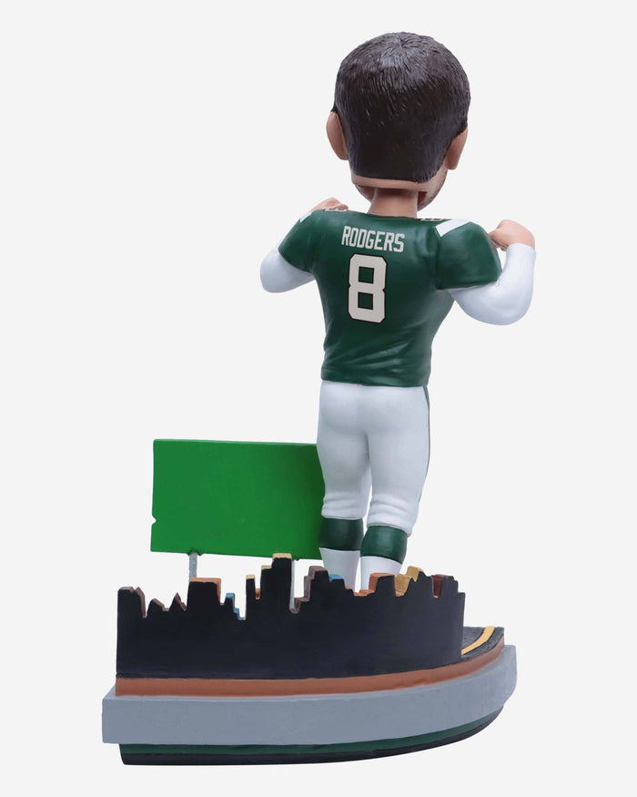 Aaron Rodgers New York Jets Next Stop Bobblehead FOCO - FOCO.com