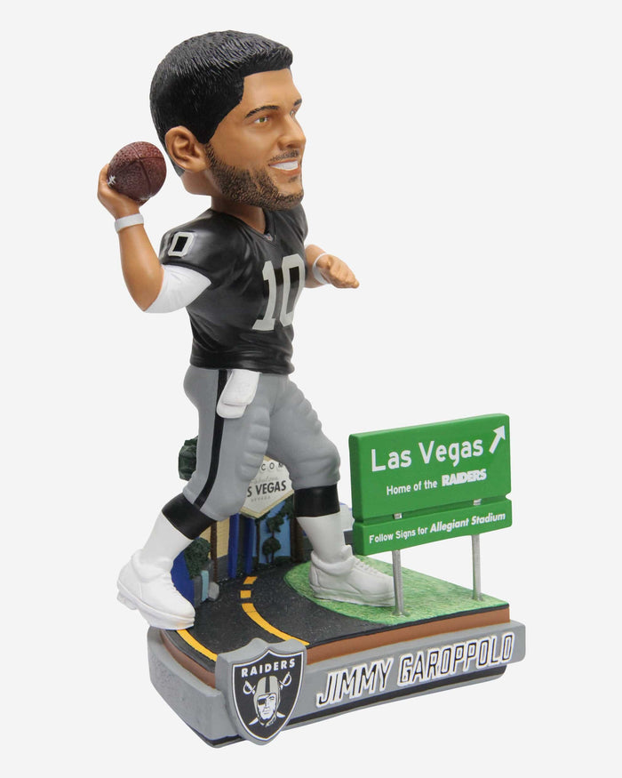 Jimmy Garoppolo Las Vegas Raiders Next Stop Bobblehead FOCO - FOCO.com