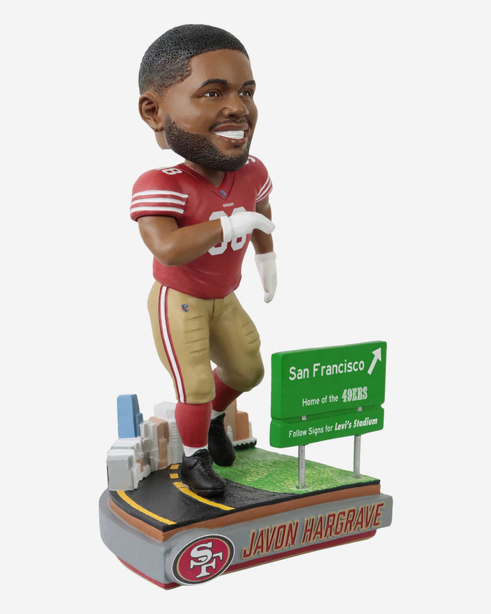 Javon Hargrave San Francisco 49ers Next Stop Bobblehead FOCO - FOCO.com