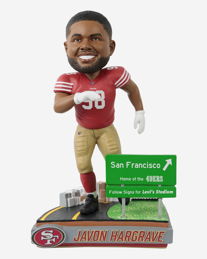 Javon Hargrave San Francisco 49ers Next Stop Bobblehead FOCO - FOCO.com