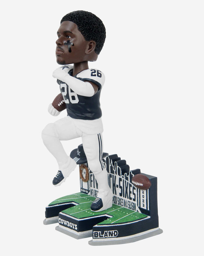 DaRon Bland Dallas Cowboys Pick 6 Record Bobblehead FOCO - FOCO.com