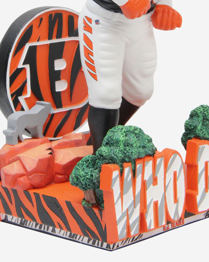 DJ Reader Cincinnati Bengals Who Dey Bobblehead FOCO - FOCO.com