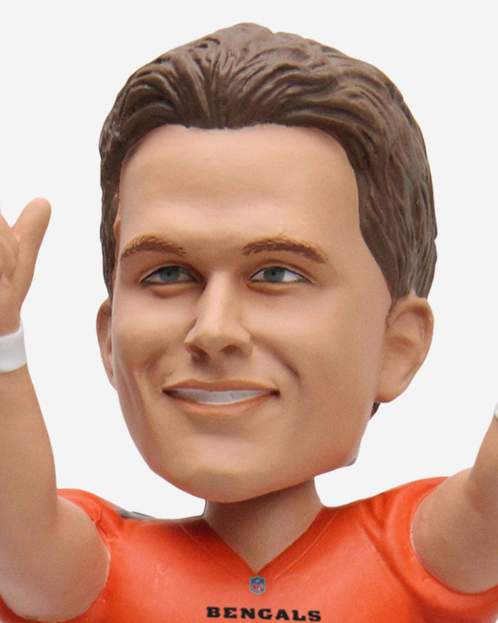 Joe Burrow Cincinnati Bengals Who Dey Bobblehead FOCO - FOCO.com