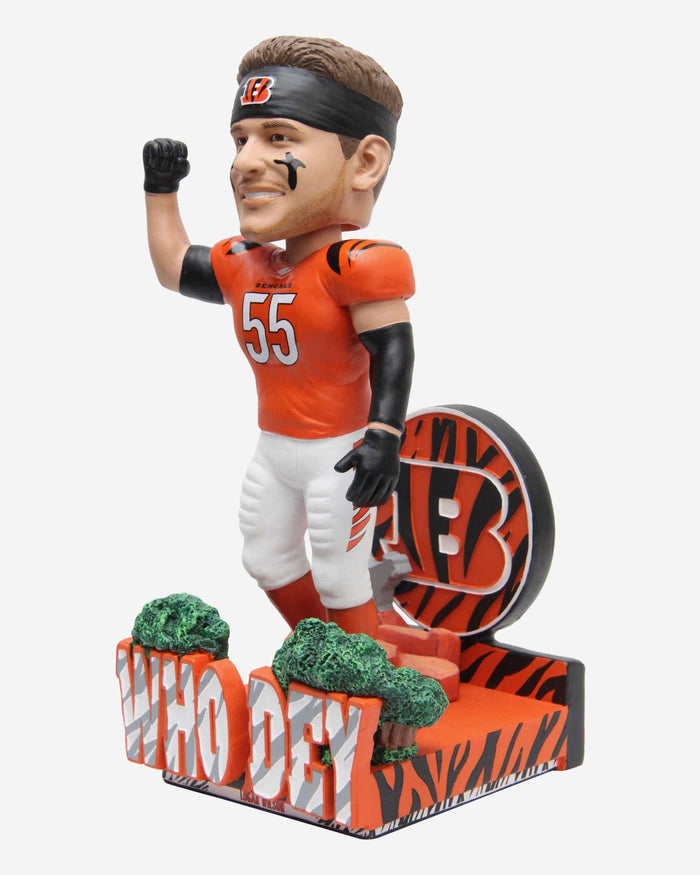 Logan Wilson Cincinnati Bengals Who Dey Bobblehead FOCO - FOCO.com