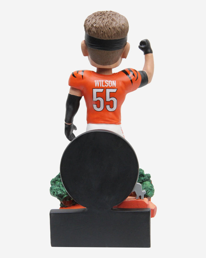 Logan Wilson Cincinnati Bengals Who Dey Bobblehead FOCO - FOCO.com