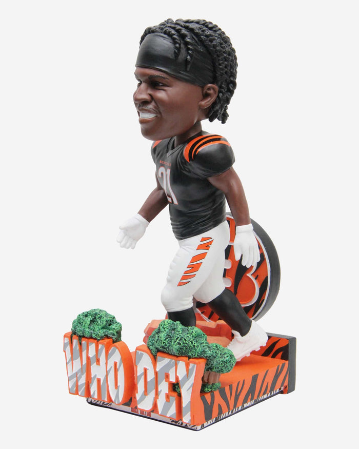 Mike Hilton Cincinnati Bengals Who Dey Bobblehead FOCO - FOCO.com