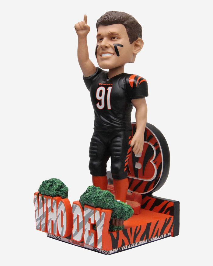 Trey Hendrickson Cincinnati Bengals Who Dey Bobblehead FOCO - FOCO.com