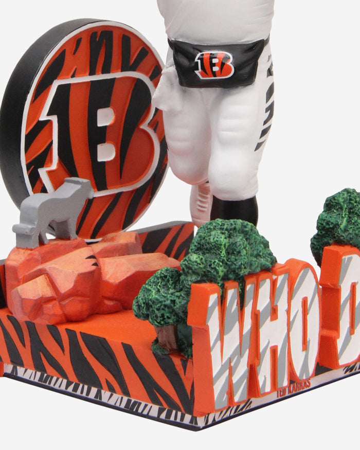 Ted Karras Cincinnati Bengals Who Dey Bobblehead FOCO - FOCO.com