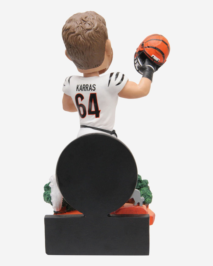 Ted Karras Cincinnati Bengals Who Dey Bobblehead FOCO - FOCO.com