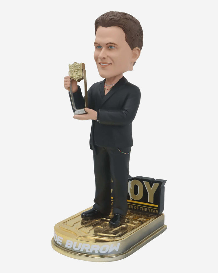 Joe Burrow Cincinnati Bengals 2024 NFL Comeback Player of the Year Bobblehead FOCO - FOCO.com