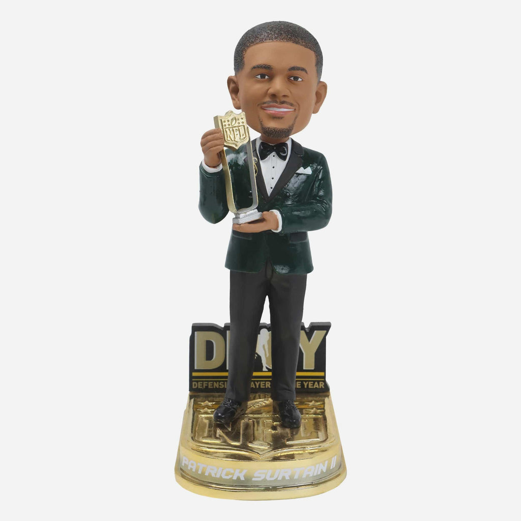 Patrick Surtain II Denver Broncos 2024 NFL Defensive Player of the Year Bobblehead FOCO - FOCO.com
