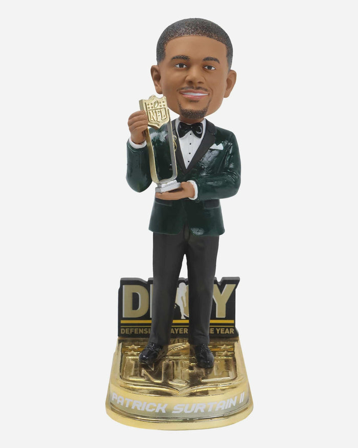 Patrick Surtain II Denver Broncos 2024 NFL Defensive Player of the Year Bobblehead FOCO - FOCO.com