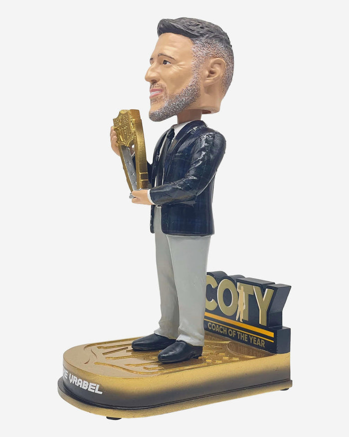 Mike Vrabel New England Patriots 2025 NFL Coach of the Year Bobblehead FOCO - FOCO.com