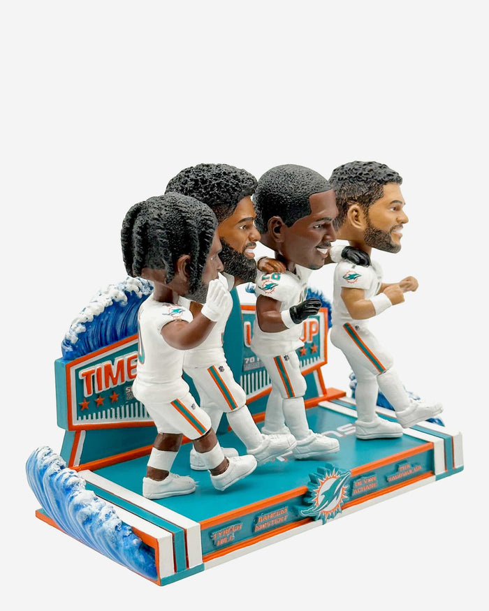 Miami Dolphins 70 Points Celebration Mini Bobblehead Scene FOCO - FOCO.com