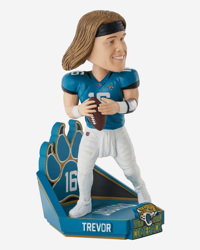 Trevor Lawrence Jacksonville Jaguars Big Cat Comeback Bobblehead FOCO - FOCO.com