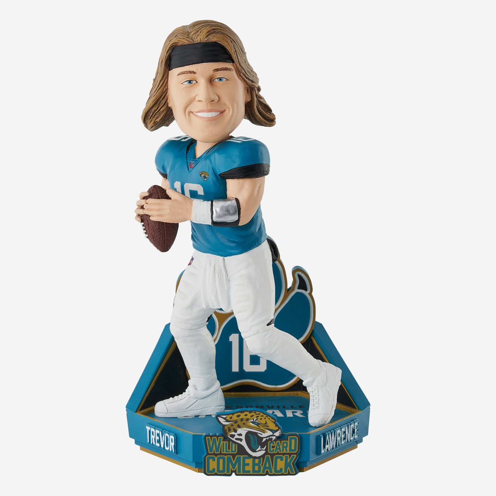 Trevor Lawrence Jacksonville Jaguars Big Cat Comeback Bobblehead FOCO - FOCO.com