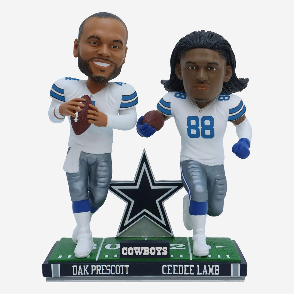 Dak Prescott & CeeDee Lamb Dallas Cowboys Bobblemate Dual Bobblehead FOCO - FOCO.com
