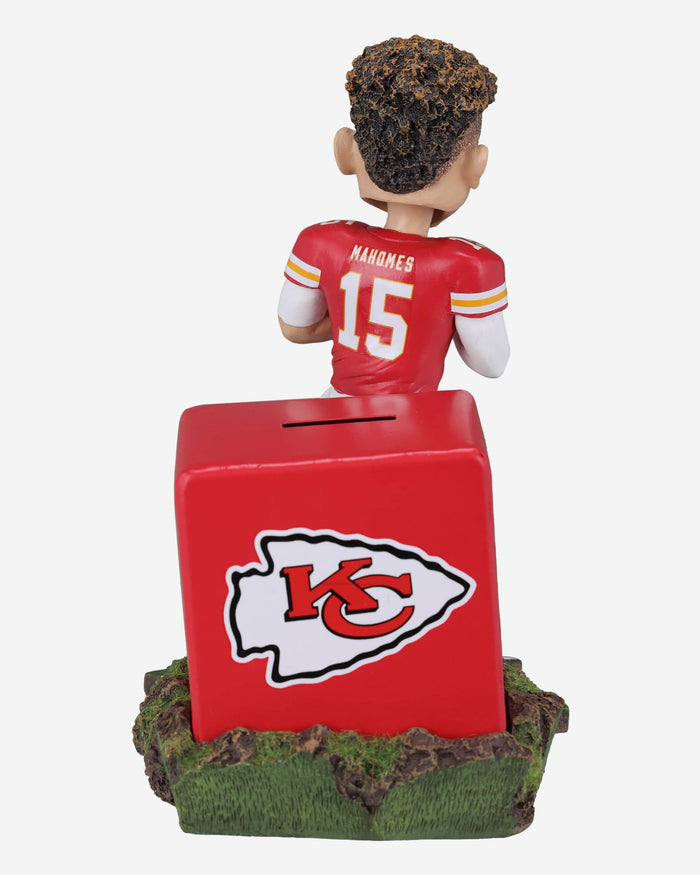 Patrick Mahomes Kansas City Chiefs Bank Bobblehead FOCO - FOCO.com