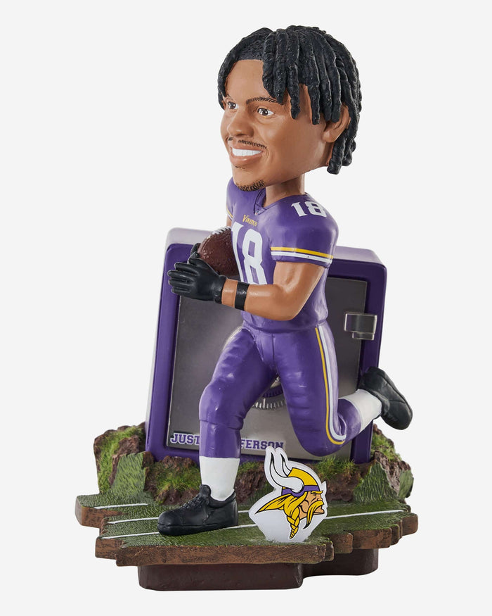 Justin Jefferson Minnesota Vikings Bank Bobblehead FOCO - FOCO.com