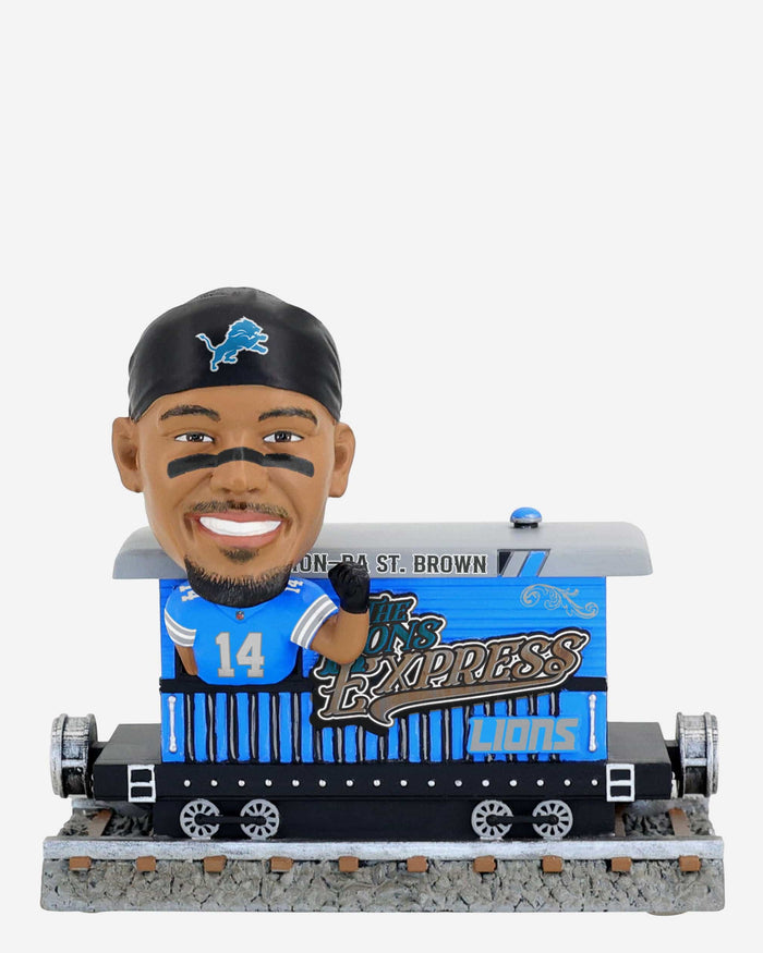 Amon-Ra St Brown Detroit Lions Express Train Bobblehead FOCO - FOCO.com