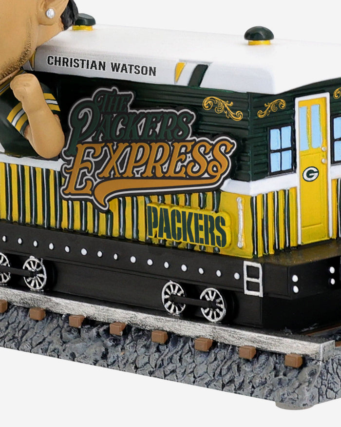 Christian Watson Green Bay Packers Express Train Bobblehead FOCO - FOCO.com