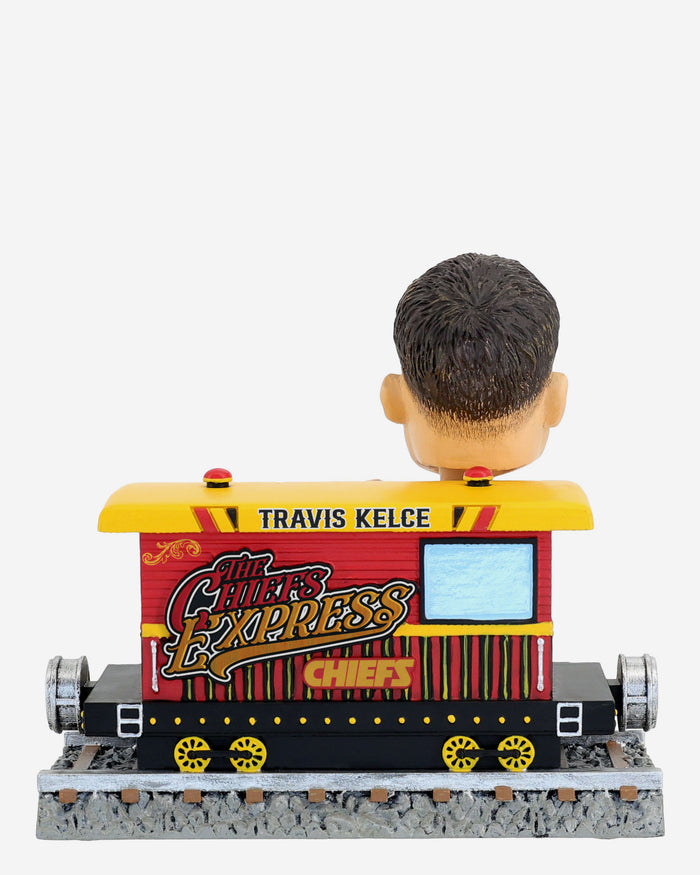 Travis Kelce Kansas City Chiefs Express Train Bobblehead FOCO - FOCO.com