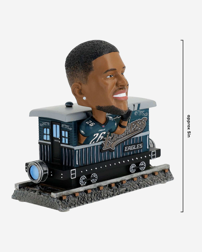 Saquon Barkley Philadelphia Eagles Express Train Bobblehead FOCO - FOCO.com