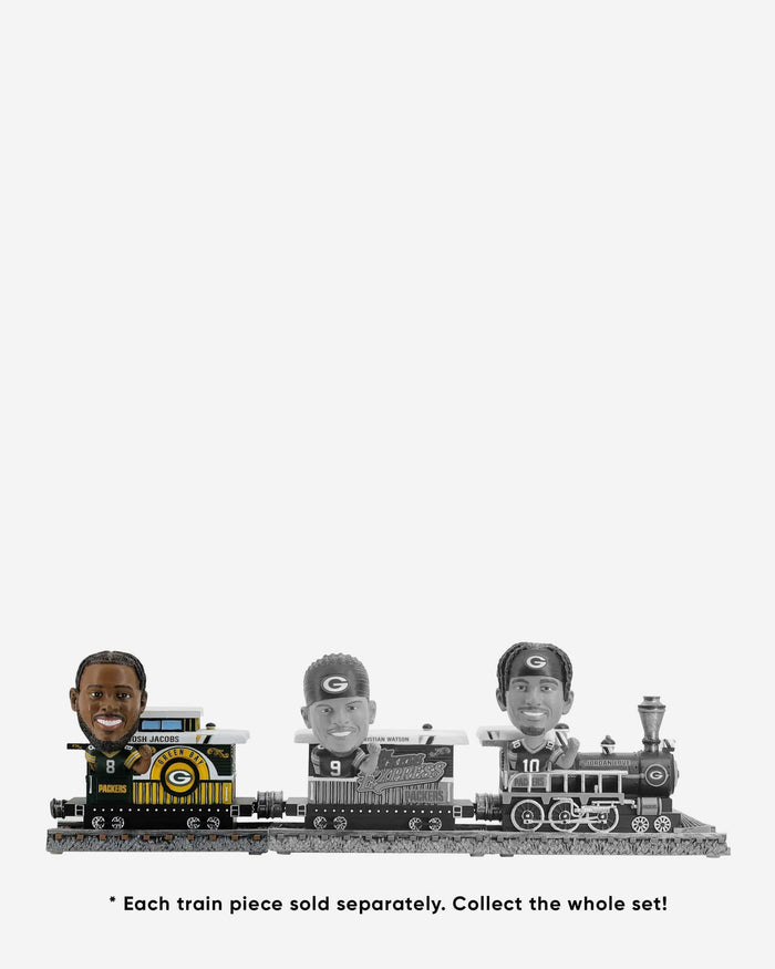 Josh Jacobs Green Bay Packers Express Train Bobblehead FOCO - FOCO.com