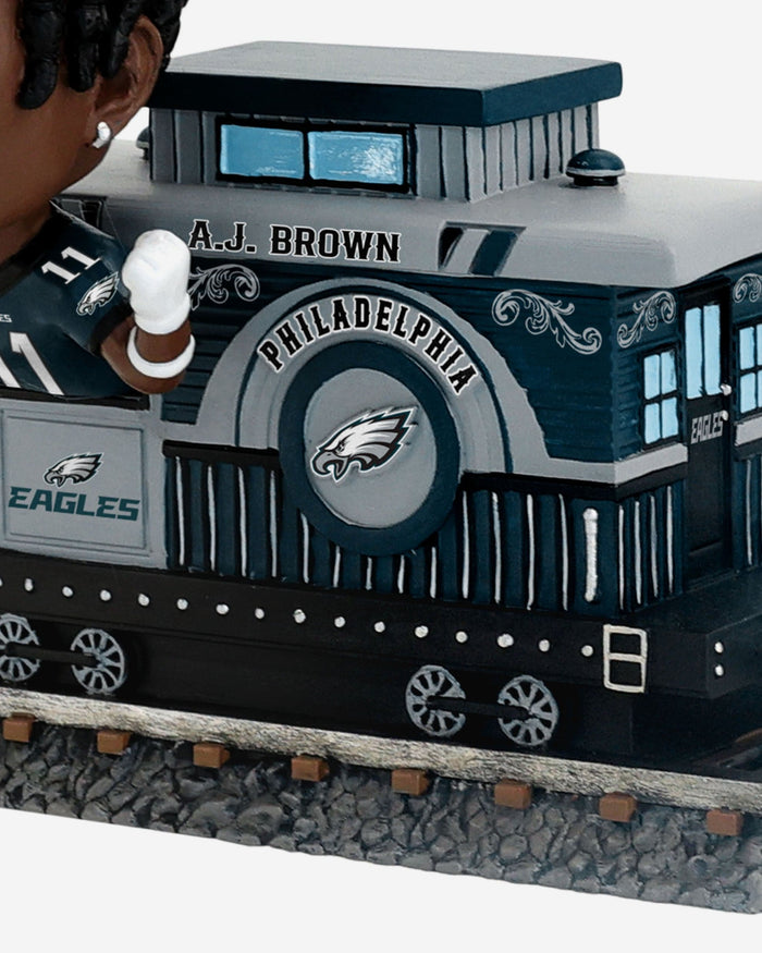 AJ Brown Philadelphia Eagles Express Train Bobblehead FOCO - FOCO.com