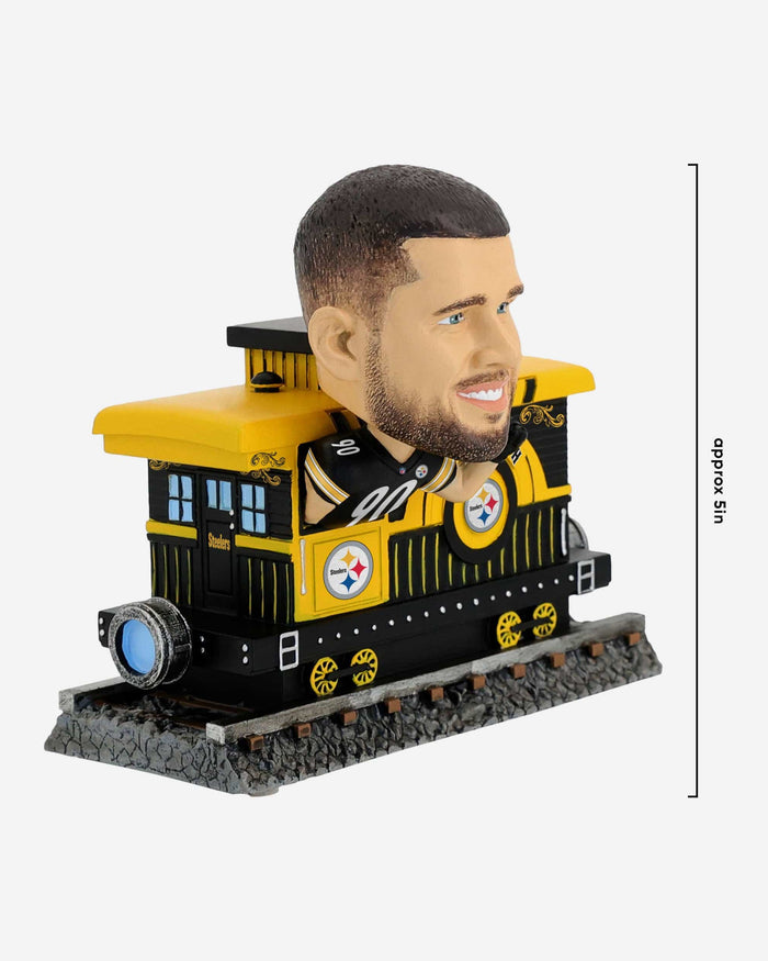 TJ Watt Pittsburgh Steelers Express Train Bobblehead FOCO - FOCO.com