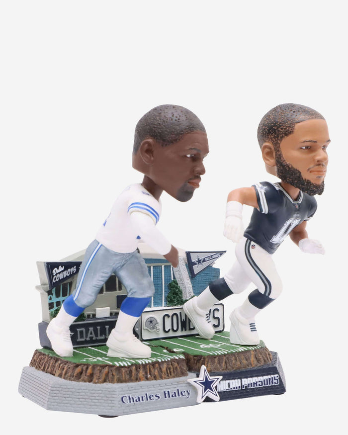 Charles Haley & Micah Parsons Dallas Cowboys Then and Now Bobblehead FOCO - FOCO.com