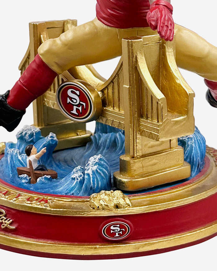 Brandon Aiyuk San Francisco 49ers Faithful To The Bay Bobblehead FOCO - FOCO.com