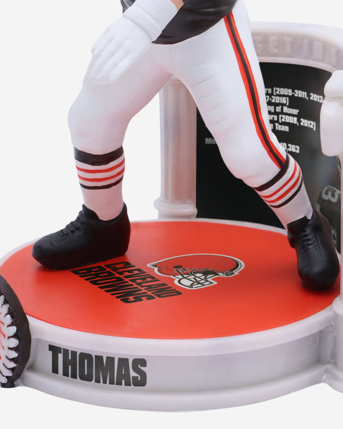 Joe Thomas Cleveland Browns Career Retrospective Bobblehead FOCO - FOCO.com