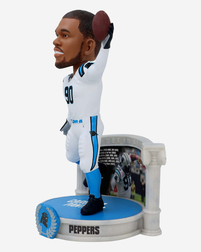 Julius Peppers Carolina Panthers Career Retrospective Bobblehead FOCO - FOCO.com