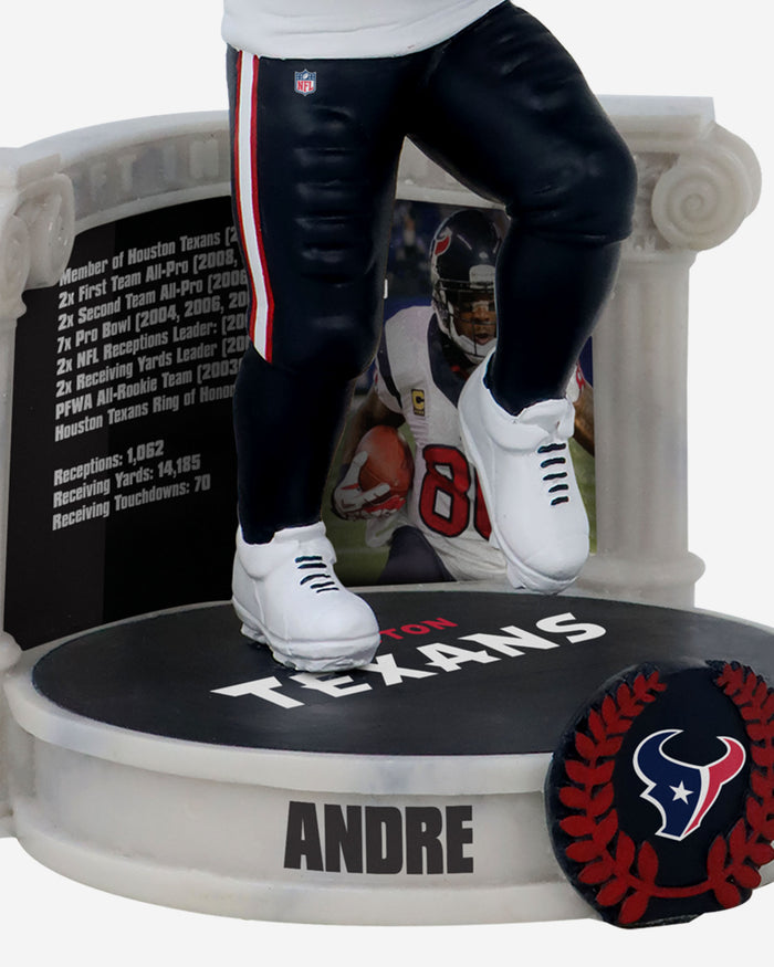 Andre Johnson Houston Texans Career Retrospective Bobblehead FOCO - FOCO.com