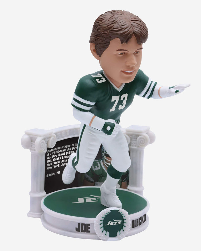 Joe Klecko New York Jets Career Retrospective Bobblehead FOCO - FOCO.com