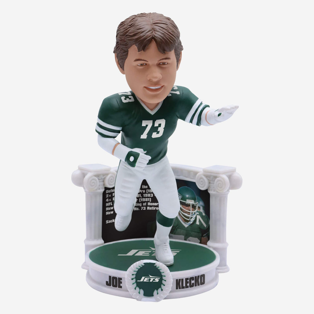 Joe Klecko New York Jets Career Retrospective Bobblehead FOCO - FOCO.com