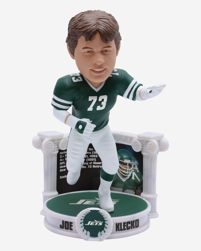 Joe Klecko New York Jets Career Retrospective Bobblehead FOCO - FOCO.com