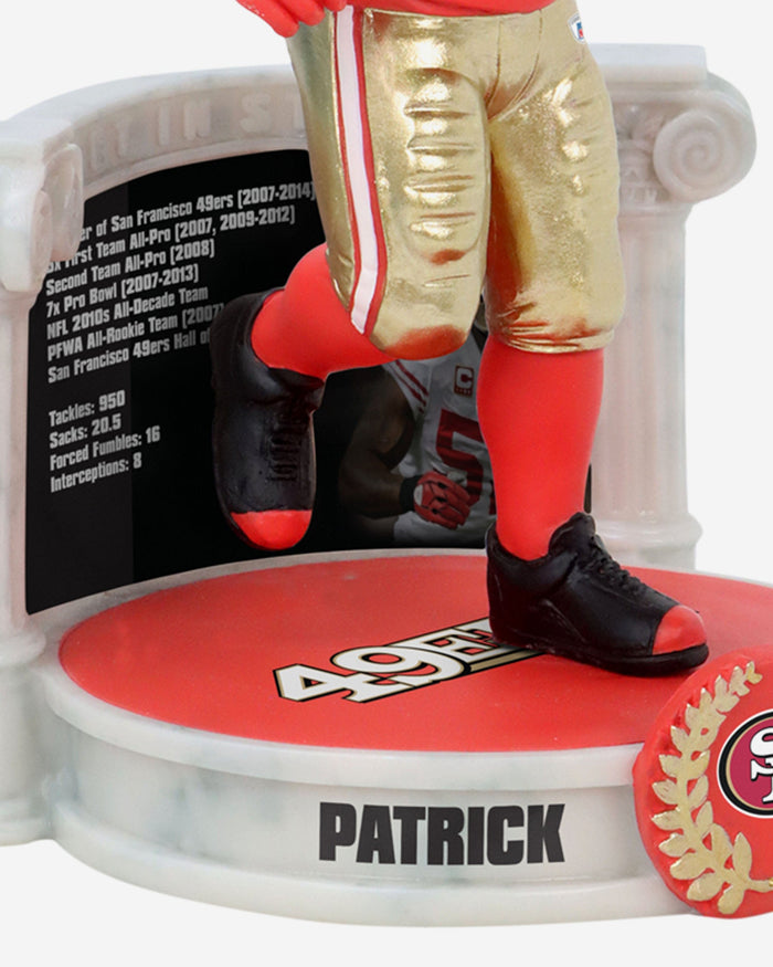 Patrick Willis San Francisco 49ers Career Retrospective Bobblehead FOCO - FOCO.com