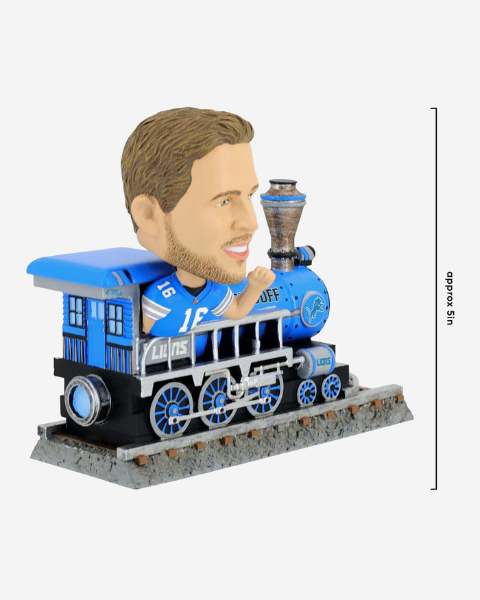 Jared Goff Detroit Lions Express Train Bobblehead FOCO - FOCO.com