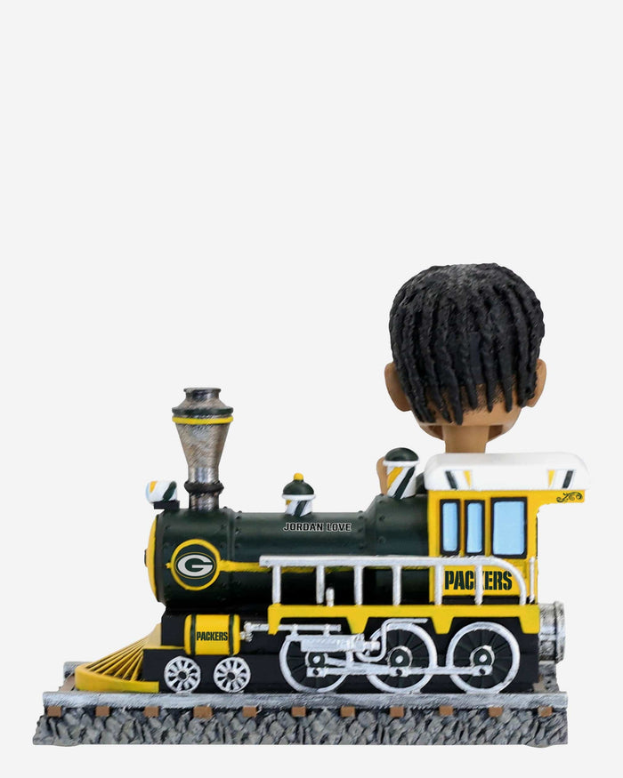 Jordan Love Green Bay Packers Express Train Bobblehead FOCO - FOCO.com