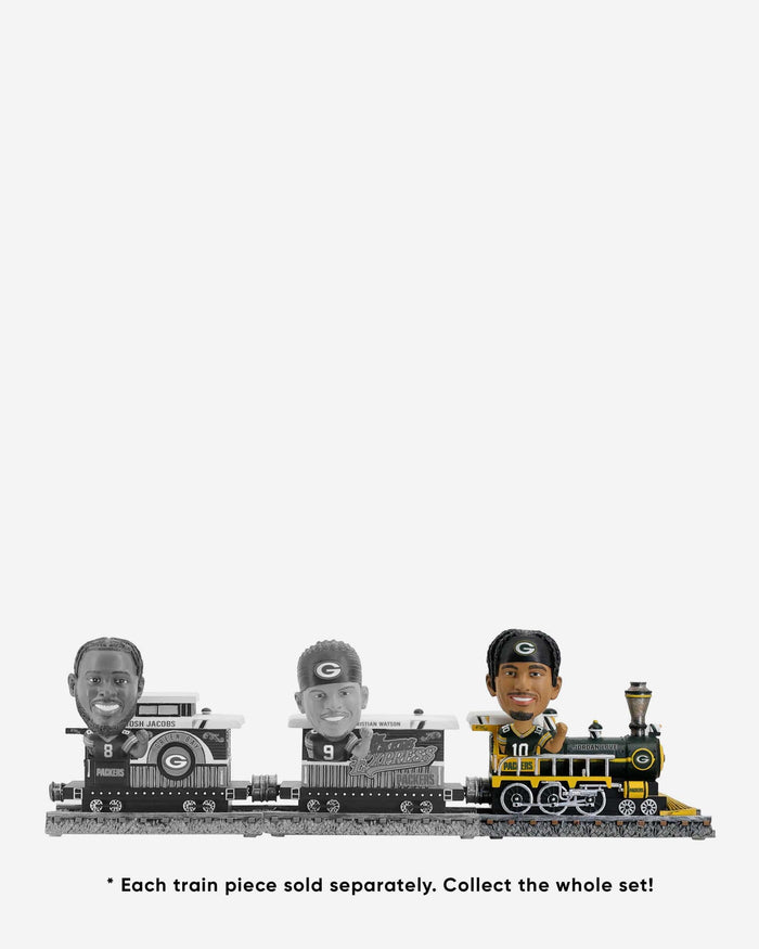 Jordan Love Green Bay Packers Express Train Bobblehead FOCO - FOCO.com