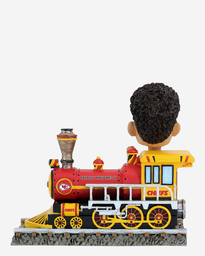 Patrick Mahomes Kansas City Chiefs Express Train Bobblehead FOCO - FOCO.com