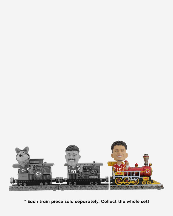 Patrick Mahomes Kansas City Chiefs Express Train Bobblehead FOCO - FOCO.com