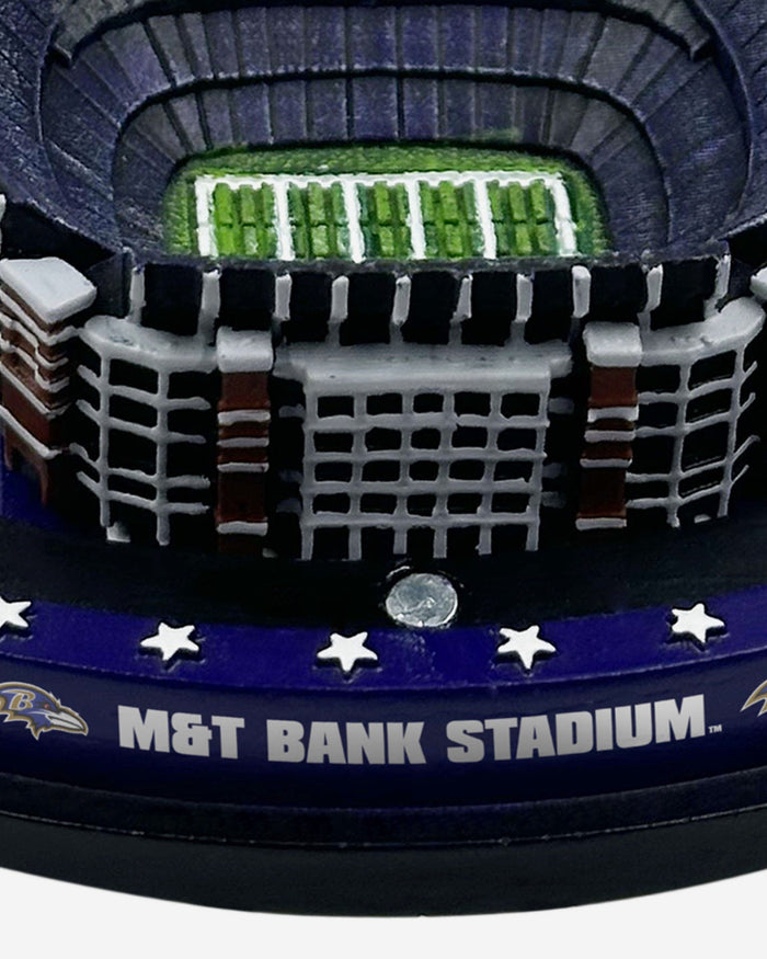 Lamar Jackson Baltimore Ravens Magnetic Stadium Base Bobblehead FOCO - FOCO.com