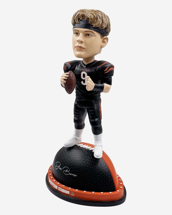 Joe Burrow Cincinnati Bengals Magnetic Stadium Base Bobblehead FOCO - FOCO.com