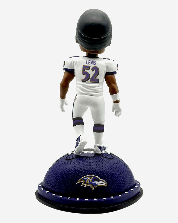 Ray Lewis Baltimore Ravens Magnetic Stadium Base Bobblehead FOCO - FOCO.com